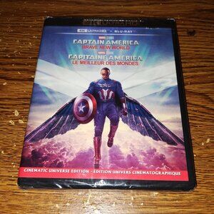 Captain America: Brave New World (4K Ultra HD/Blu-Ray, Canadian, 2025)